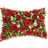 Contemp pillow red green