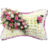 Classic Pillow in Pink and White