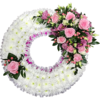 Based Wreath in Pink